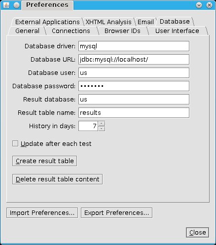 Database Setup